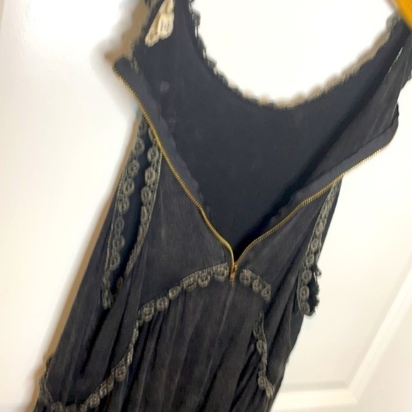 POL | Women’s Charcoal Quarter Zip Back Halter Top, Size S - Picture 7 of 8